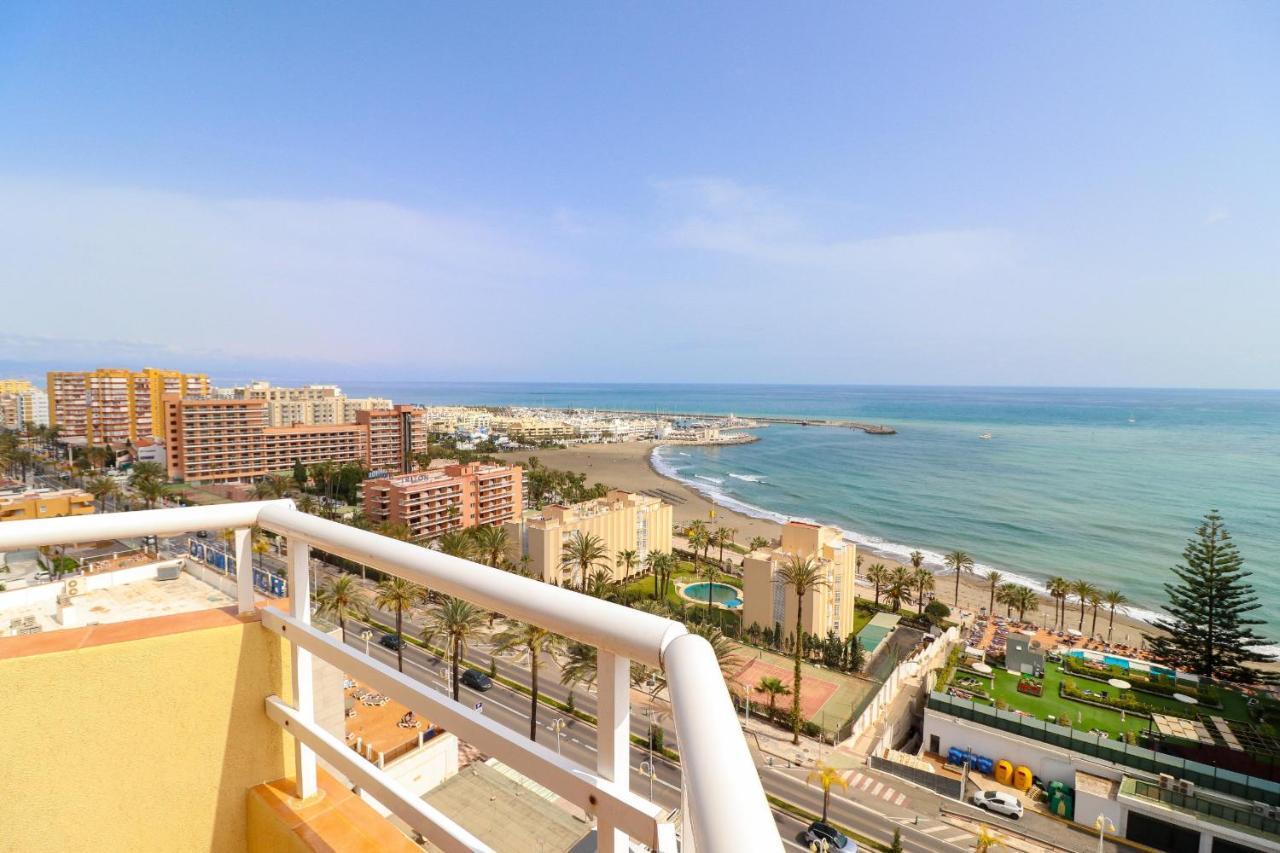 Ferienwohnung Penthouse With Panoramic Views - Puerto Marina Benalmádena Exterior foto