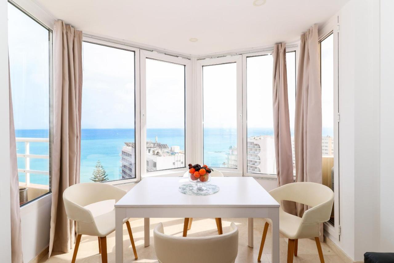 Ferienwohnung Penthouse With Panoramic Views - Puerto Marina Benalmádena Exterior foto