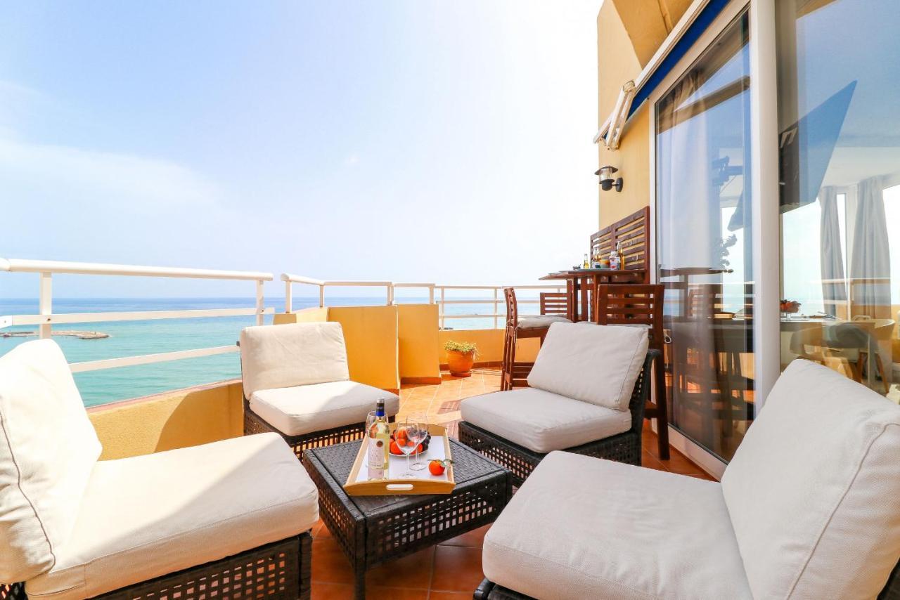 Ferienwohnung Penthouse With Panoramic Views - Puerto Marina Benalmádena Exterior foto