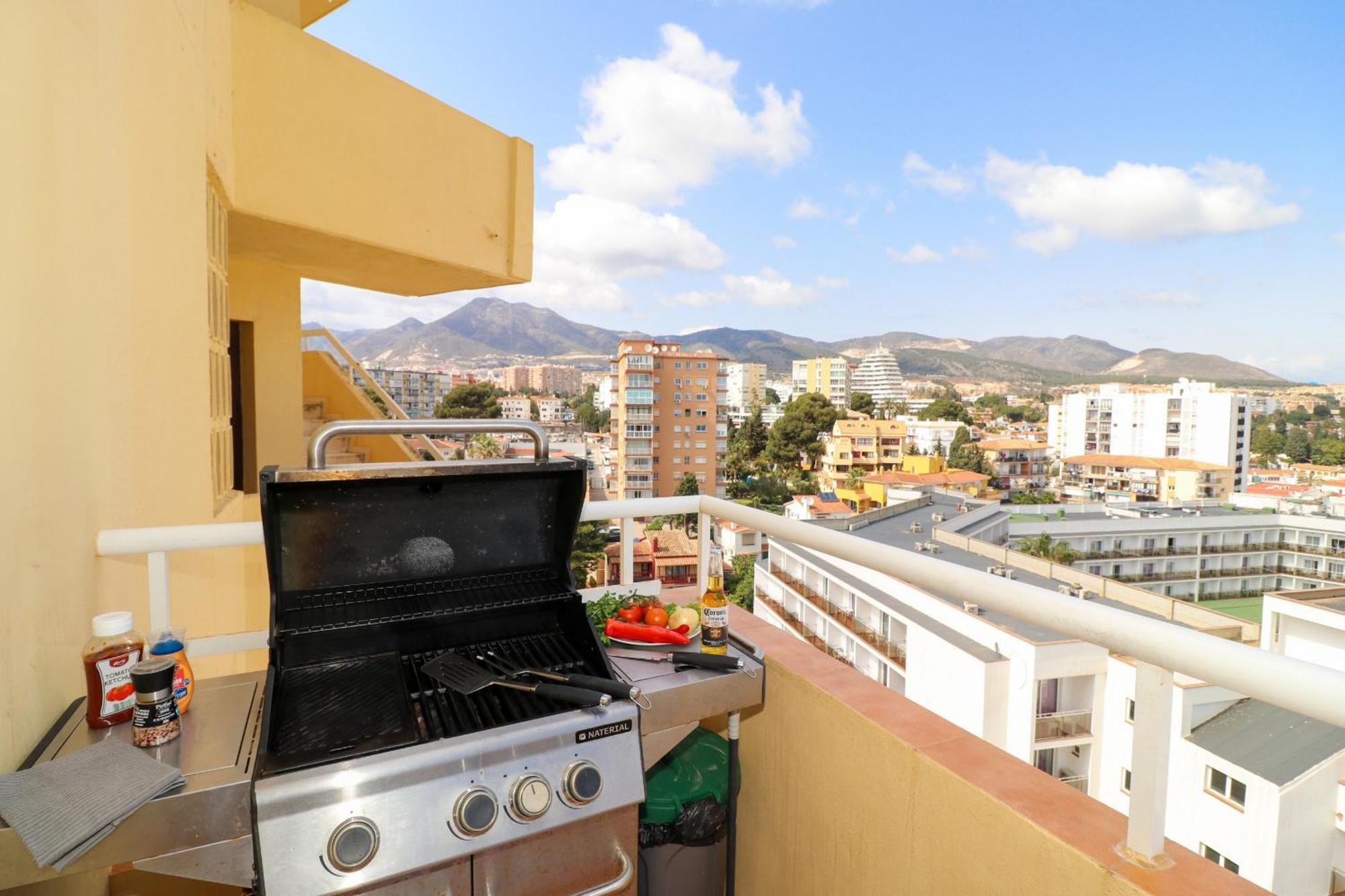 Ferienwohnung Penthouse With Panoramic Views - Puerto Marina Benalmádena Exterior foto